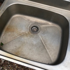 屋外シンク 幅100cm 中古 古民家DIYの画像