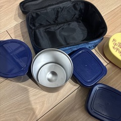 保温弁当箱とおまけの画像