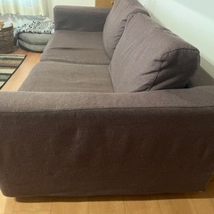 【あげます】3人がけソファの画像