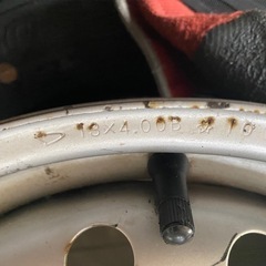 ダイハツ純正鉄ホイール　13インチ4J の画像