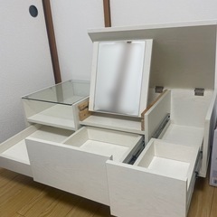 LOWYA ドレッサーテーブル　ホワイトの画像