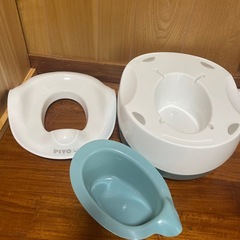 PIYO  3way おまる　補助便座　踏み台にも！の画像