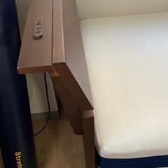 シングルベッド、マットレスの画像