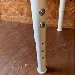 K2402 パソコンデスク オフィステーブル 学習机 椅子セット 机高さ調整可能の画像