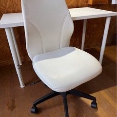 K2402 パソコンデスク オフィステーブル 学習机 椅子セット 机高さ調整可能の画像