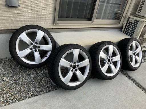 アウディA6純正ホイール18インチ&スタッドレスタイヤセット2021年製