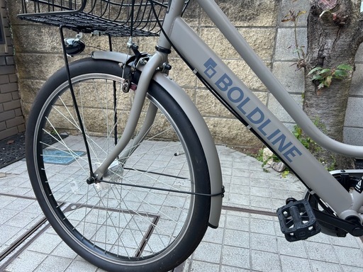あさひ[ASAHI] ボールドライン-O 27インチ 6段変速 オートライト シティサイクル ママチャリ 自転車