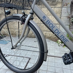 あさひ[ASAHI] ボールドライン-O 27インチ 6段変速 オートライト シティサイクル ママチャリ 自転車の画像