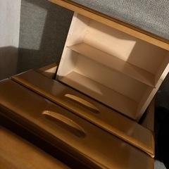 勉強机　椅子付きの画像