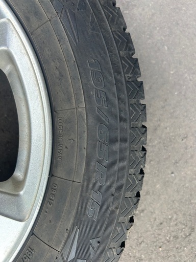 【商談中】195/65R15 スタッドレスタイヤホイール4本セット