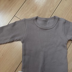 ベビーニットロンパース70の画像