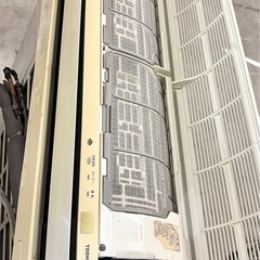 2003年製　東芝ルームエアコン　施工費別の画像