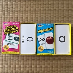 知育玩具　フラッシュカード　英語の画像