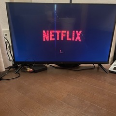 チューナーレステレビ(液晶ヒビある)の画像