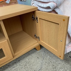 美品 ローボード　テレビ台　木製の画像