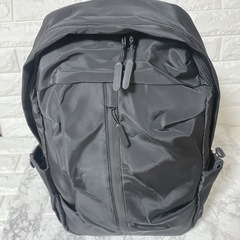 ビジネスリュック 黒　無地　USBポート付　メンズ リュックサック　大容量　39の画像