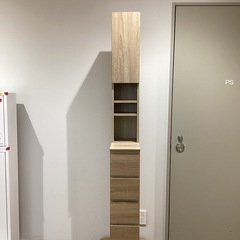 隙間チェスト【町田市再生家具】　252440の画像