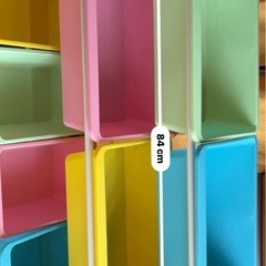 オモチャ収納ラックの画像