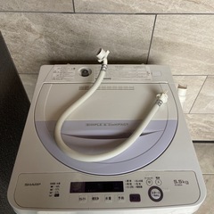 激安　ジモティ最安値‼️　全自動洗濯機　SHARP 5.5kg 洗濯機　ES-GE5Aの画像