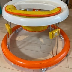 美品　ミッフィー 歩行器　折りたたみ可能の画像