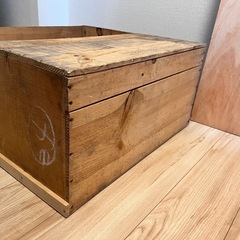 りんご箱　古箱4個セットの画像