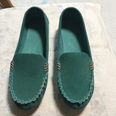 ◆フラットシューズ◆グリーン　代理出品の画像