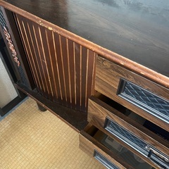 木製キャビネットの画像