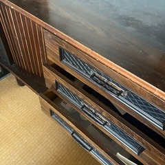 木製キャビネットの画像