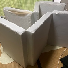 ウレタン　セミシングル　マットレス　2つの画像