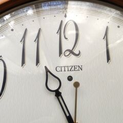 【引取限定】CITIZEN シチズン ネムリーナPH-DH3 8MY418-0 電波掛け時計 自然夜光の画像