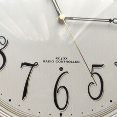 【引取限定】CITIZEN シチズン ネムリーナPH-DH3 8MY418-0 電波掛け時計 自然夜光の画像