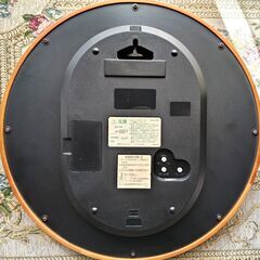 【引取限定】CITIZEN シチズン ネムリーナPH-DH3 8MY418-0 電波掛け時計 自然夜光の画像