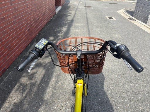 YAMAHA PAS raffini イエロー 電動アシスト自転車 シティタイプ (くま