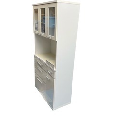 🌟キッチン収納　食器棚　ホワイト🌟の画像