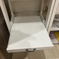 白い⭐︎レンジ台の画像