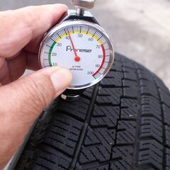 ブリジストン　ブリザックVR-2　155/65R14  アルミ4本セットの画像