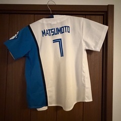 ファイターズ　ユニフォーム　水谷Lサイズ 松本130サイズの画像
