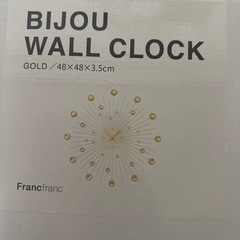 新品💕　Francfranc 時計の画像