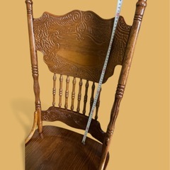 シンリー Shin-Lee アンティーク調 チェア4脚 彫刻オーク材木製チェアの画像