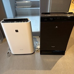 空気清浄機2台まとめての画像