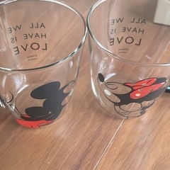 ペアグラス　ディズニー　新品未使用品の画像