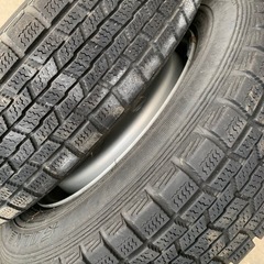 スタッドレスタイヤマルチホイール2本のみ　145/80r13の画像