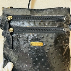 レディース 小さめショルダーバッグ 黒 シンプル ショルダー コンパクトの画像