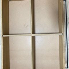 無印ベット下収納の画像