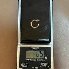 K18 ピアスの画像