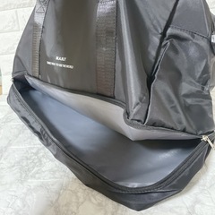 旅行 バッグ 黒　無地　かばん ボストンバッグ 出張 合宿 ジム 修学旅行 35の画像