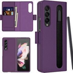 galaxy z fold3 5g 専用ケース sペン収納 手帳型スマホケースの画像
