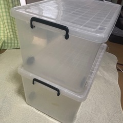 衣装ケース　2つの画像