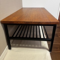 ローテーブル アンティーク調 の画像