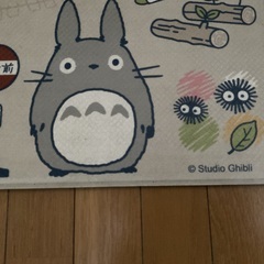 【ラスト数日】となりのトトロ キッチンマットお譲りします（スタジオジブリ／修学院駅近く）の画像